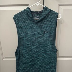 Under Armour Green Muscle Tee Sleeveless Athletic Top